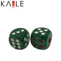 New Design Green with Hot and White Dots Popular Dice